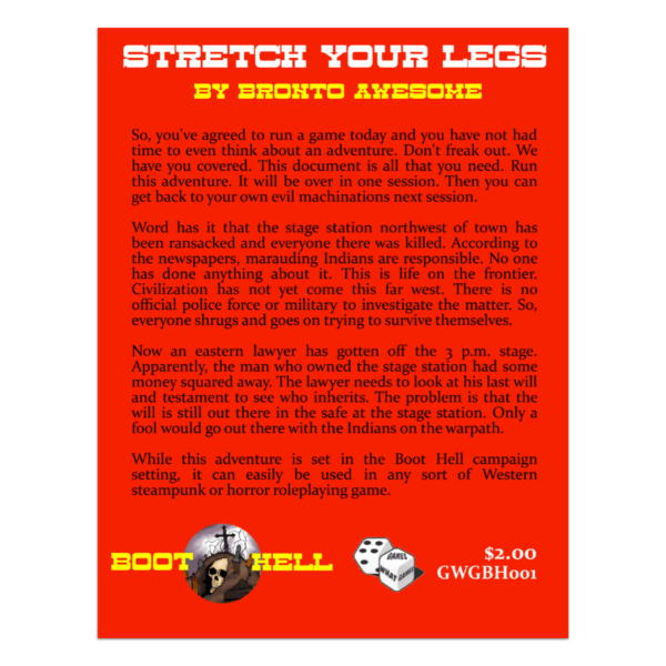 Boot Hell - Stretch Your Legs